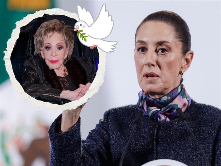 Claudia Sheinbaum lamenta la pérdida de Silvia Pinal, crecimos admirándola