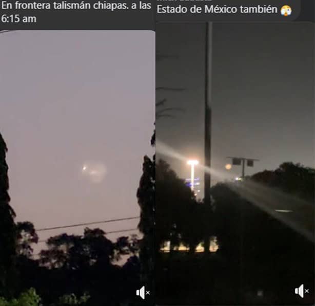 Reportan avistamiento de extraño objeto luminoso en cielos de Coatzacoalcos | VIDEO