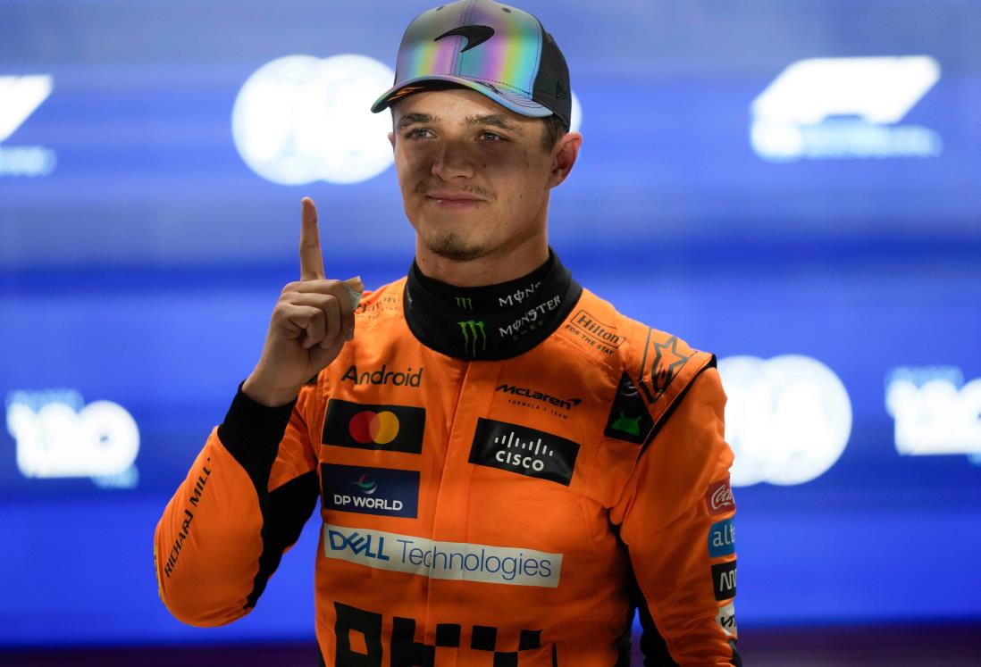 Domina Lando Norris jornada de F1 en Doha