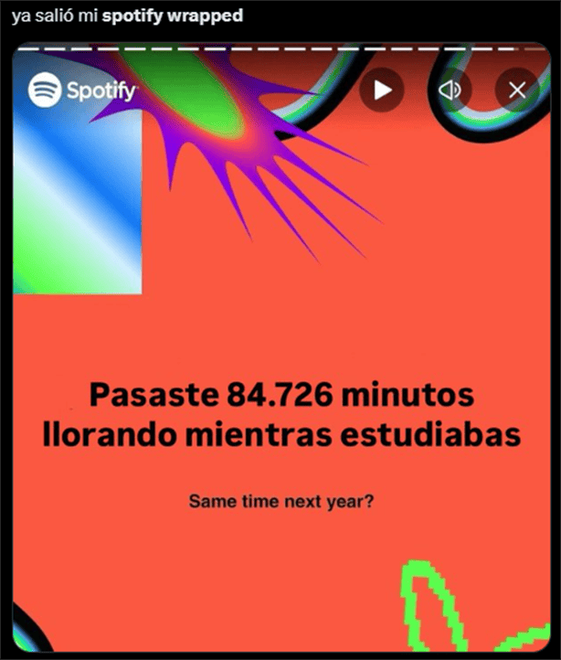 Los mejores MEMES por el retraso del Spotify Wrapped 2024