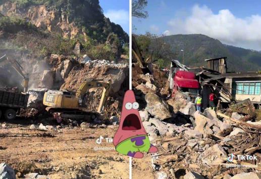 Derrumbe en la autopista Orizaba-Puebla: Así avanzan los trabajos para liberar la vialidad (+Video)