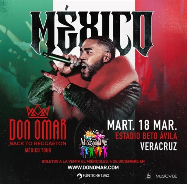 Don Omar en Veracruz: este día inicia la venta de boletos para socios Kingdom