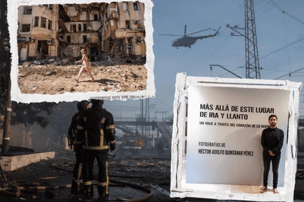 Ahora en el MAX: muestra fotográfica de Héctor Quintanar en torno a la guerra