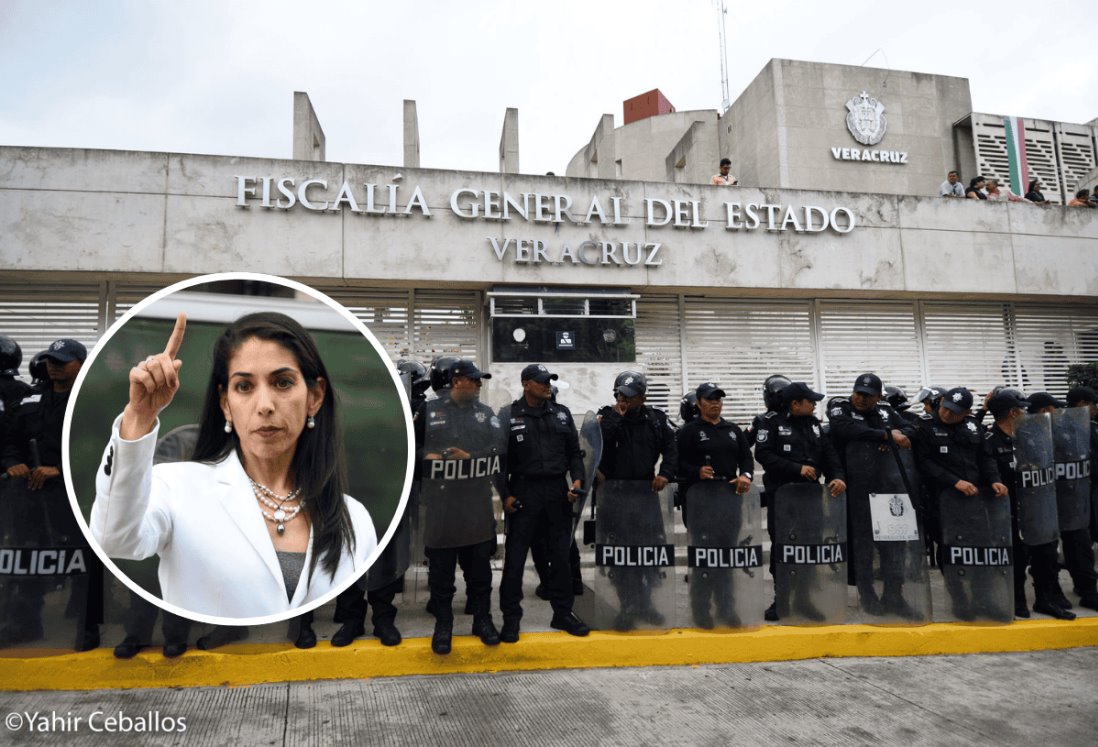 Niega Verónica Hernández Giadáns renunciar a la Fiscalía General de Veracruz