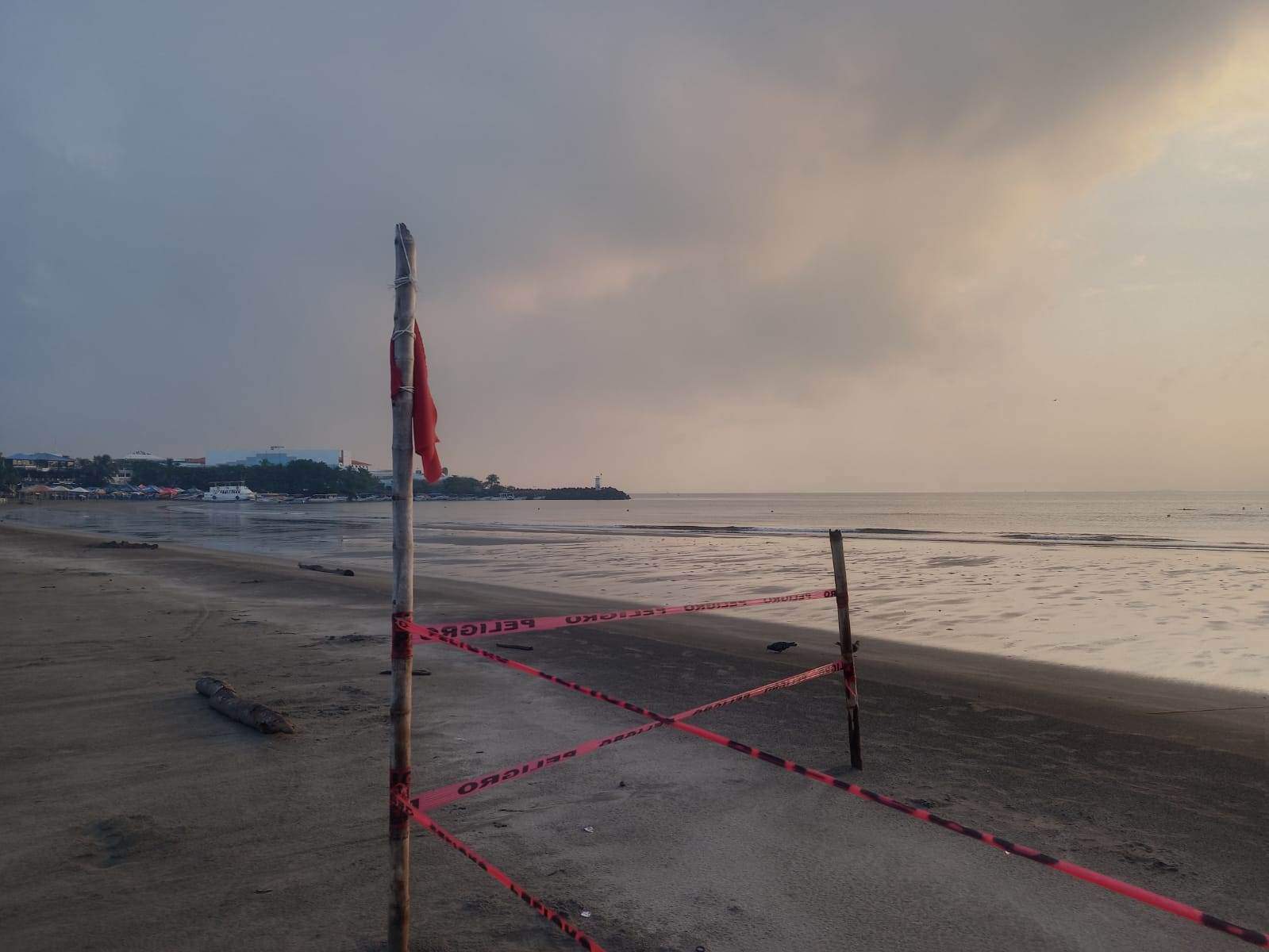 Norte en Veracruz: colocan banderas rojas en playas