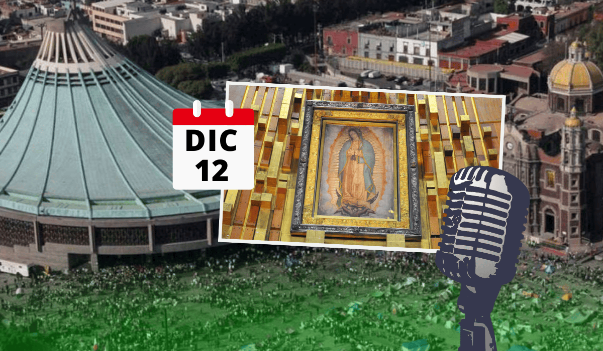 ¿Quién cantará las mañanitas a la Virgen de Guadalupe este 12 de diciembre?