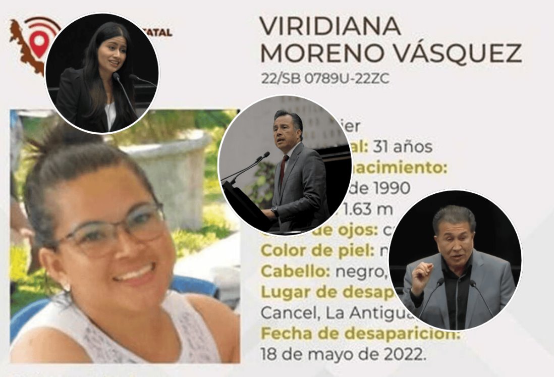 Reprochan a Cuitláhuac García negligencia de declaraciones en el caso de Viridiana Moreno