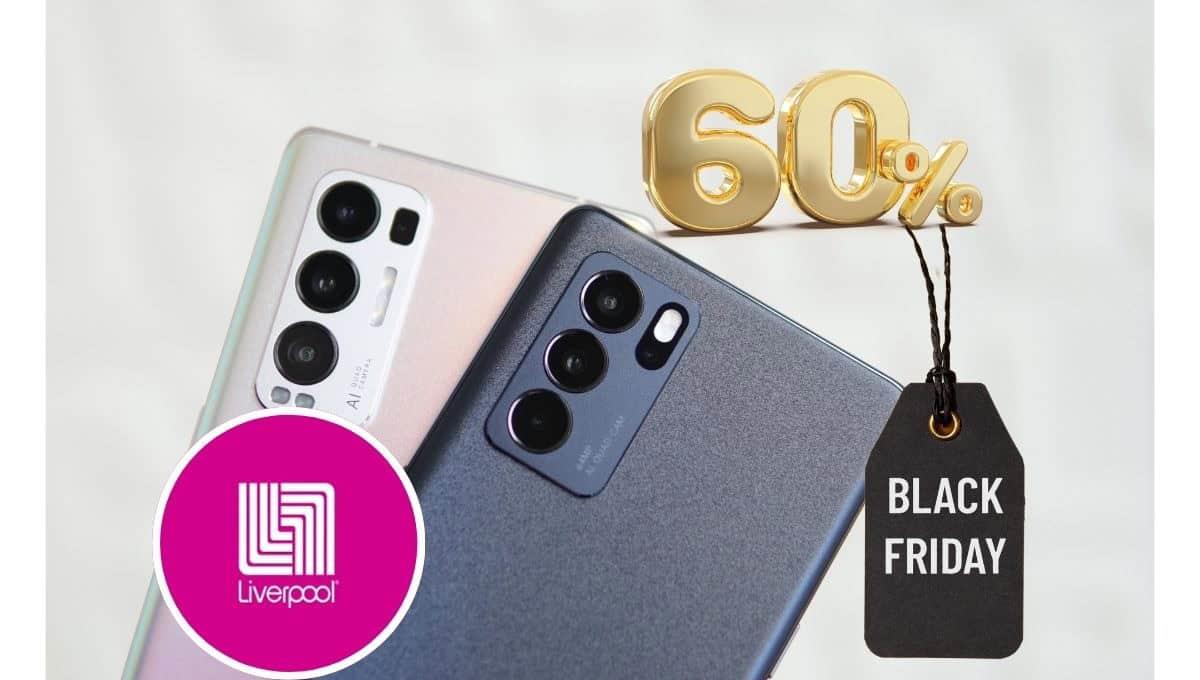 Liverpool: 5 celulares con 60% de descuento por el Black Friday