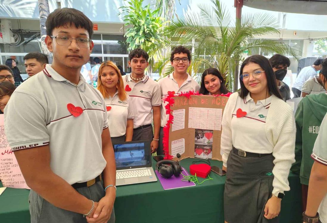 Inauguran "Muestra del Quehacer Educativo 2024" del Conalep Veracruz II