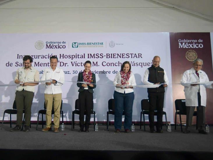 Inaugura Claudia Sheinbaum hospital de salud mental de Orizaba (+Video)