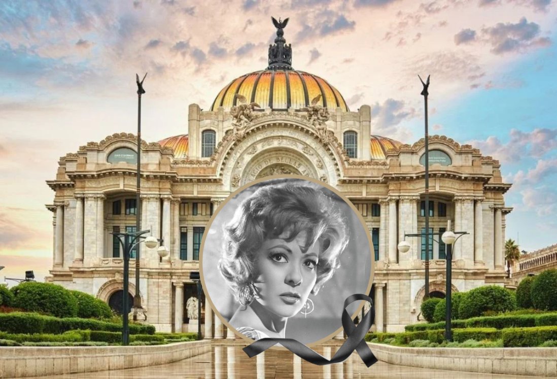 Cuerpo de Silvia Pinal llega a Bellas Artes para homenaje póstumo