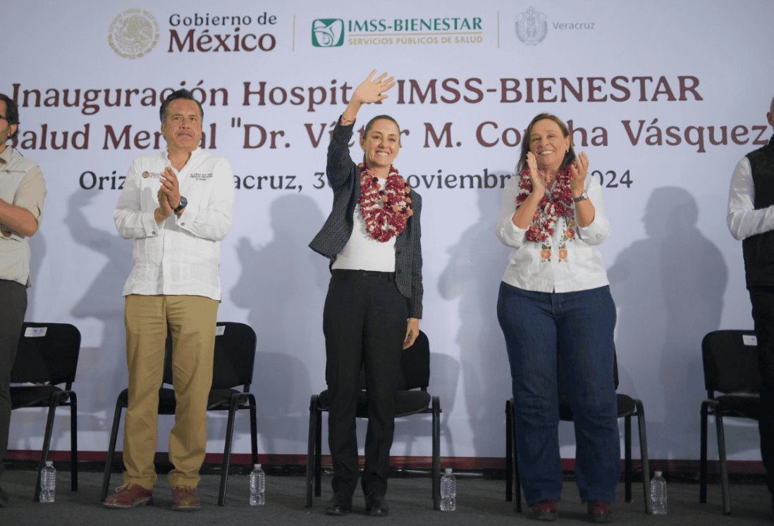 Claudia Sheinbaum inaugura hospital de salud mental en Orizaba, Veracruz | VIDEO