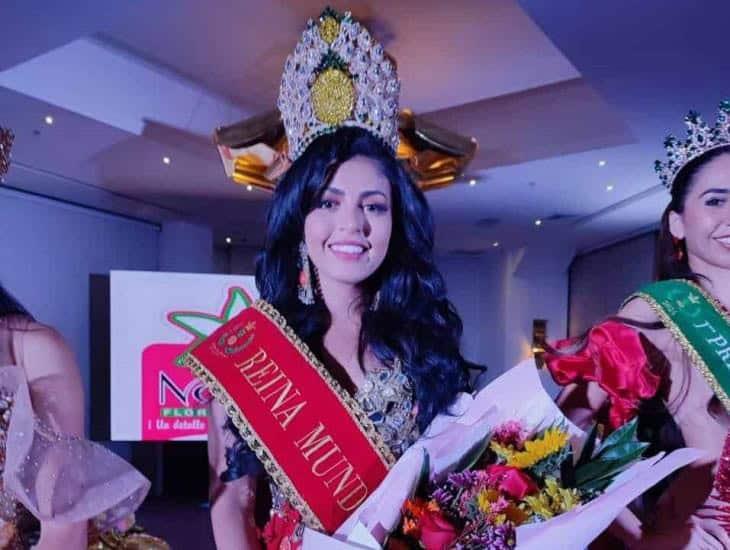 Montserrat Pereyra se corona en Colombia como Reina Mundial de la Piña 2024