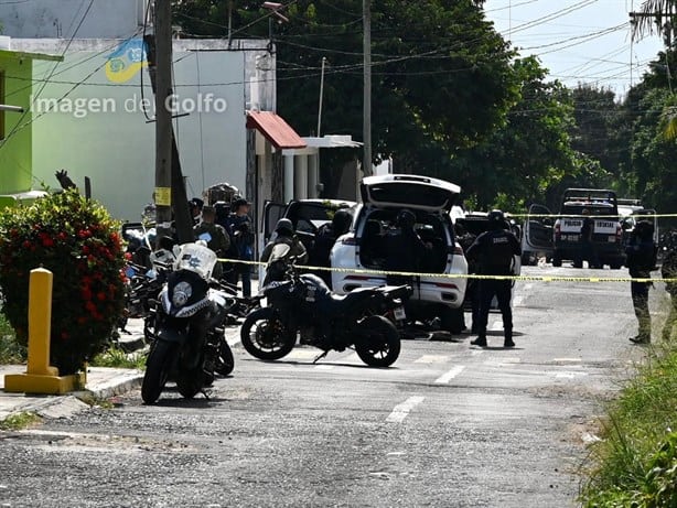 Se registra balacera entre policías y civiles en Veracruz, hay una oficial lesionada