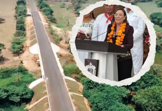 Gobernadora anuncia proyectos carreteros del norte al sur de Veracruz