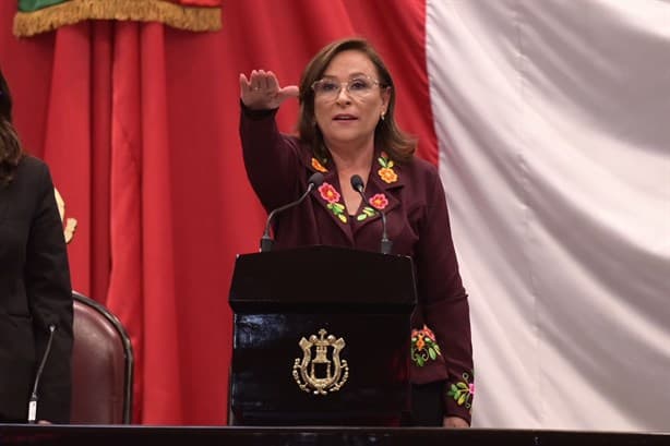 Rocío Nahle García rinde protesta como gobernadora del estado de Veracruz | VIDEO