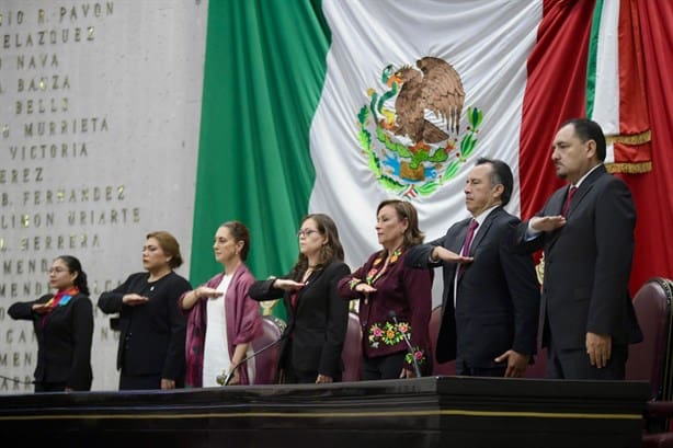 Rocío Nahle García rinde protesta como gobernadora del estado de Veracruz | VIDEO