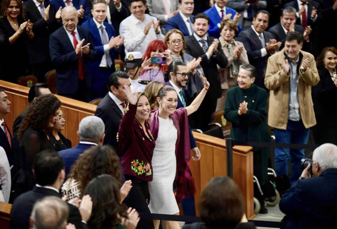 Claudia Sheinbaum confía en que Rocío Nahle hará un gran trabajo frente al gobierno de Veracruz