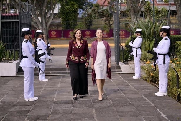 Claudia Sheinbaum confía en que Rocío Nahle hará un gran trabajo frente al gobierno de Veracruz