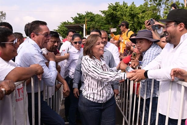 Rocío Nahle le pone fin a caseta de puente en el sur de Veracruz