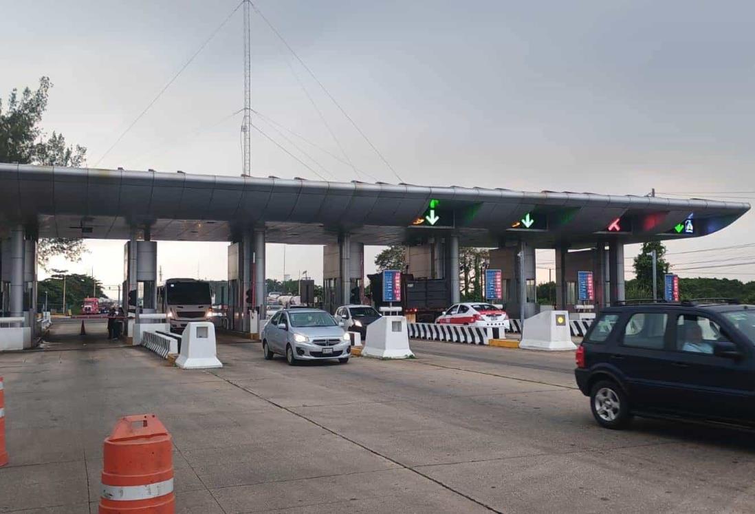 Cancelan cobro en caseta del Puente Coatzacoalcos I, Veracruz