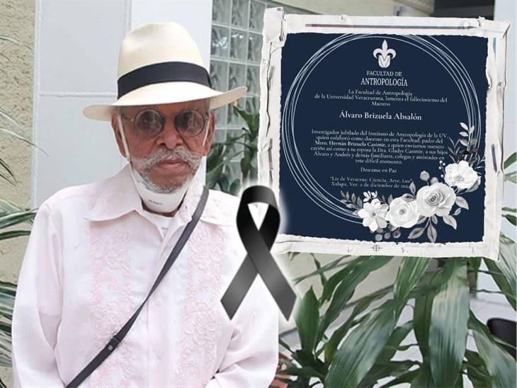 Fallece Álvaro Brizuela, catedrático de la UV y reconocido antropólogo veracruzano