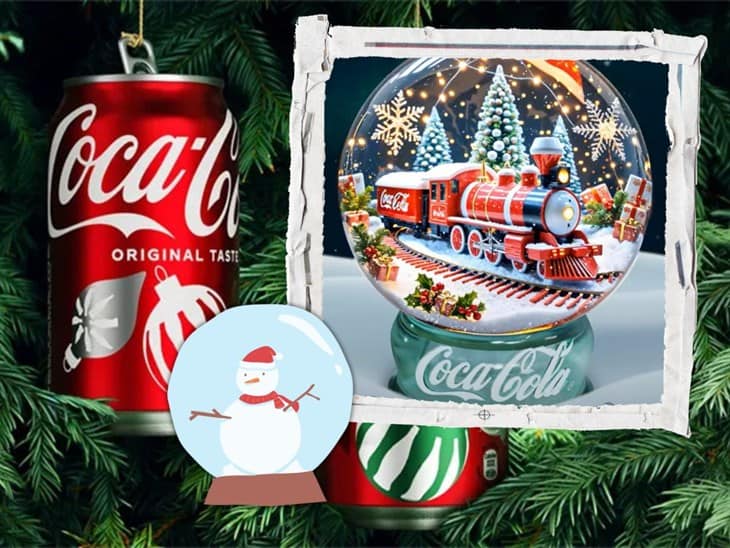 Coca Cola: Así puedes crear tu globo de nieve navideño en línea