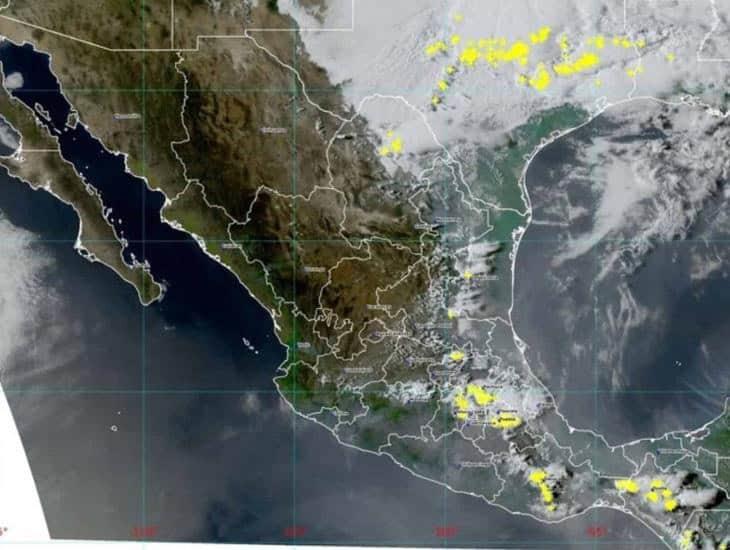 Frente frío 12 avanza en Veracruz, estas serán las temperaturas más bajas en Coatzacoalcos