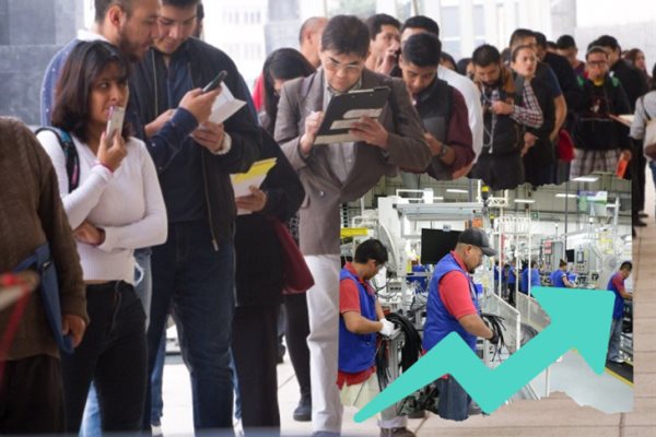 Crece la población ocupada en México durante el tercer trimestre del año