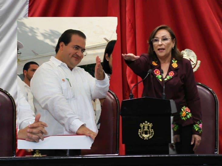 El mensaje de Javier Duarte para Rocío Nahle tras asumir como gobernadora de Veracruz