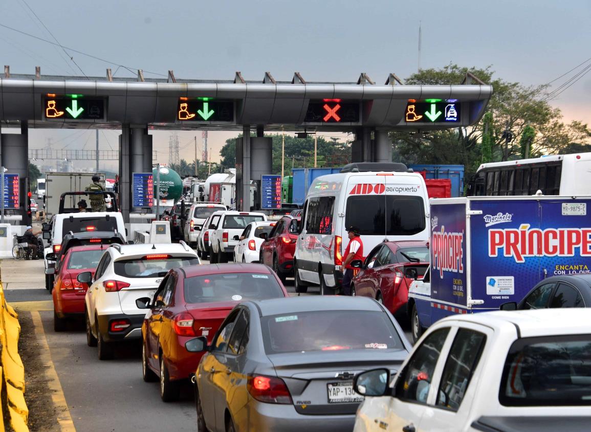 Puente Coatzacoalcos I: esto costará pasar en taxi tras cancelación de caseta | VIDEO