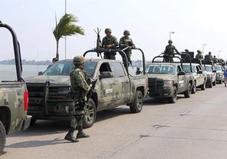 Sedena refuerza operativos en la zona de Tuxpan para garantizar la seguridad