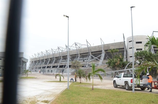 Hasta marzo se terminaría la reconstrucción del estadio Luis Pirata Fuente en Veracruz