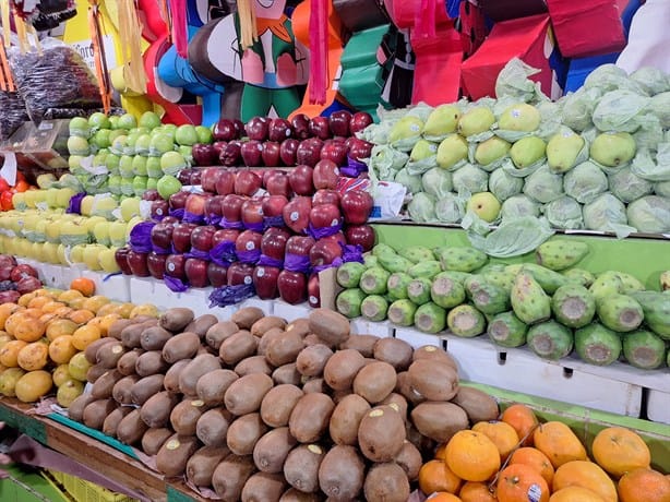 Estos son los precios de las frutas y verduras en los mercados de Veracruz