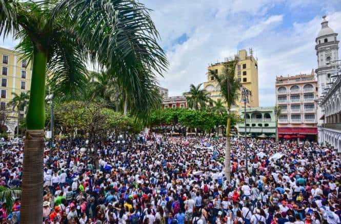 ¿De cuánto es la multa en Veracruz por provocar disturbios que alteren la paz?