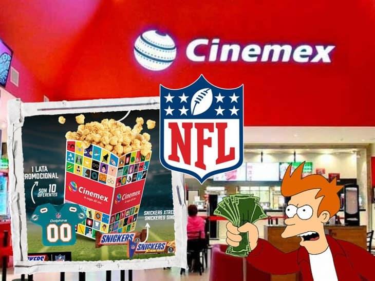 ¡Para los fans! Combo NFL de Cinemex: ¿Qué incluye y qué precio tiene?