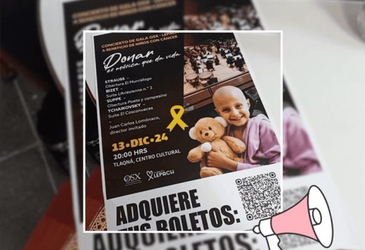 ¡Atención! Orquesta Sinfónica de Xalapa dará concierto con causa para niños con cáncer  (+VIDEO)