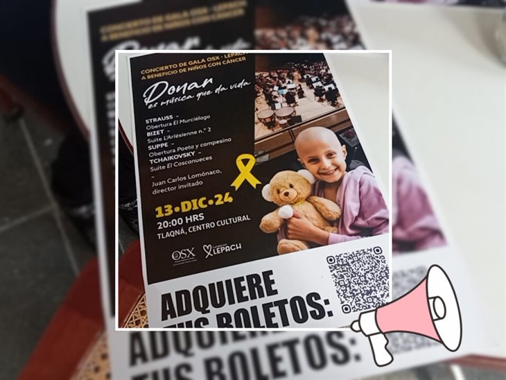 ¡Atención! Orquesta Sinfónica de Xalapa dará concierto con causa para niños con cáncer  (+VIDEO)