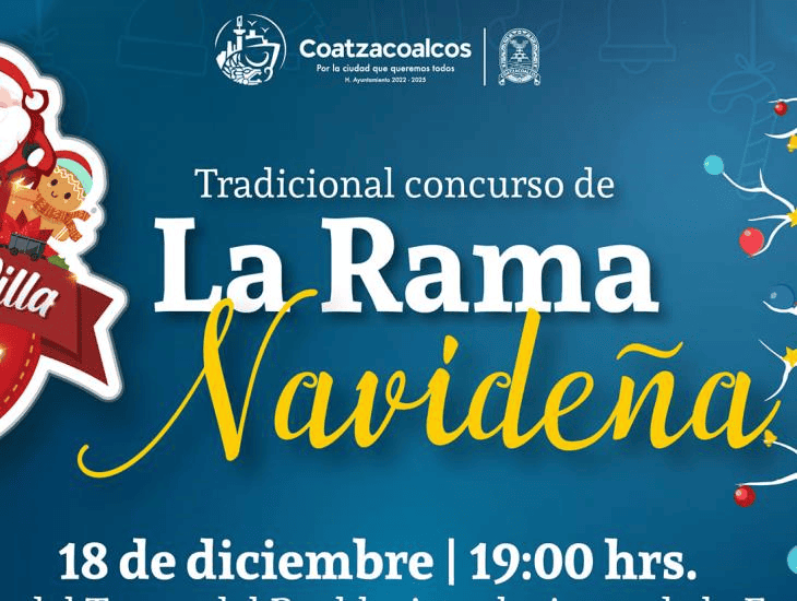 Navidad 2024: Así puedes participar en el concurso de La Rama Navideña en Coatzacoalcos, aquí los requisitos