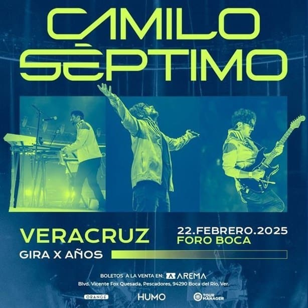 Estos son los conciertos en Veracruz que se tienen programados para el 2025