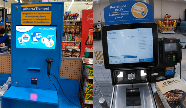 Cajas de autocobro en Walmart: Así detectan a los clientes que roban