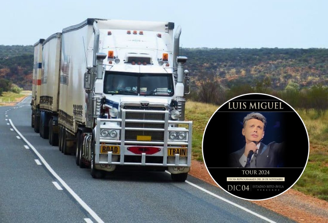 Roban tráiler con equipo del concierto de Luis Miguel en Veracruz