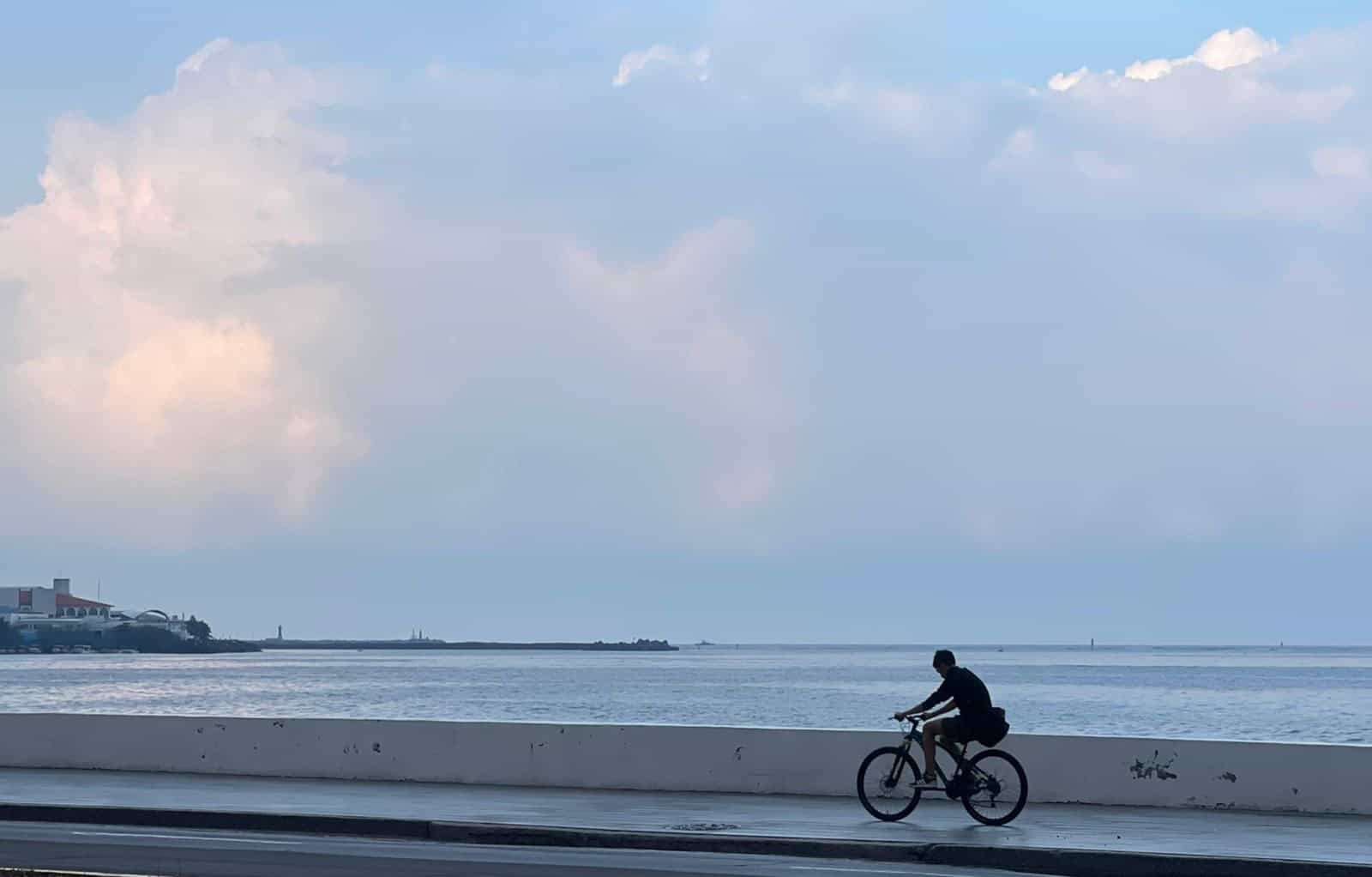 Piden mejorar condiciones para el transito de ciclistas en la zona Veracruz -Boca del Río