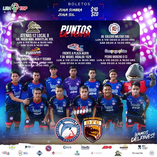 Club de Futbol Delfines de Coatzacoalcos se enfrentará a equipo de Oaxaca: fecha y donde comprar tus boletos