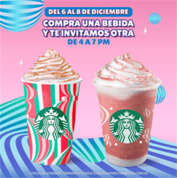 Starbucks te dará una bebida gratis durante diciembre, así puedes conseguirla