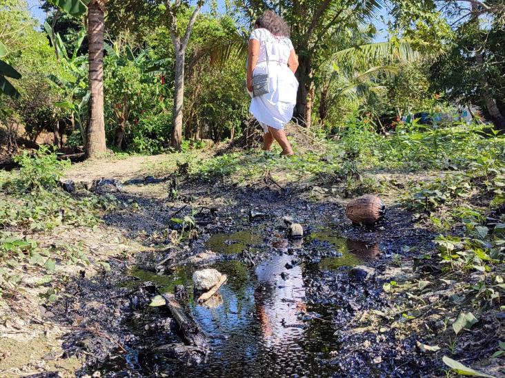 Esto exigen comunidades de Papantla afectadas por derrames de petróleo