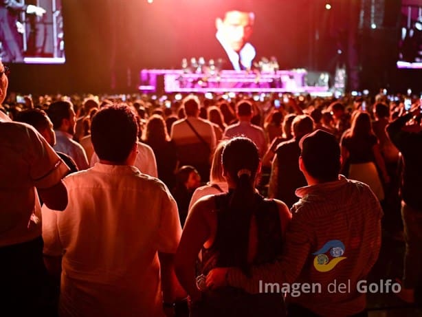 El Sol brilló en Veracruz; Luis Miguel hace vibrar a sus fans