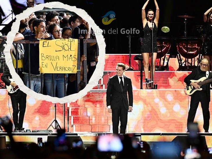 El Sol brilló en Veracruz; Luis Miguel hace vibrar a sus fans