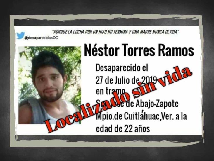 Néstor Torres desapareció en Cuitláhuac en 2019; hoy, sus restos ya están en casa