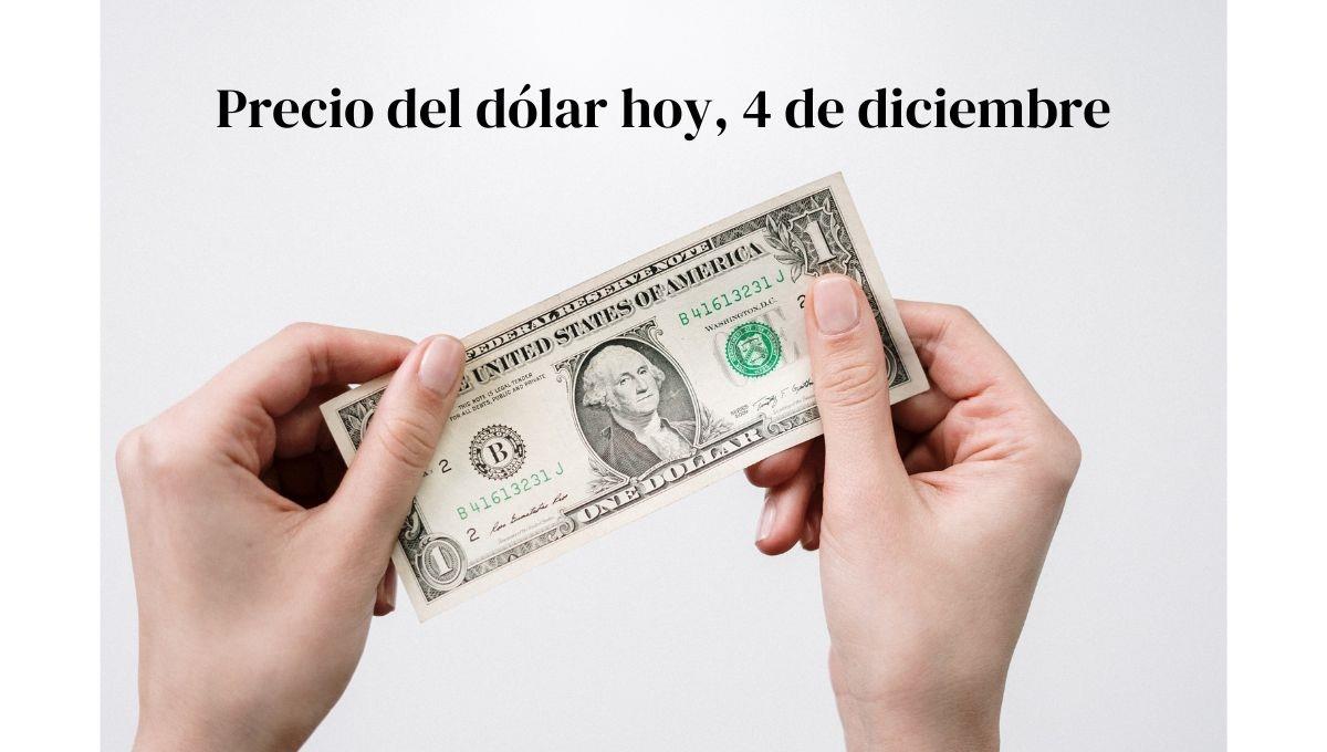 Precio del dólar hoy miércoles 4 de diciembre: así va el tipo de cambio